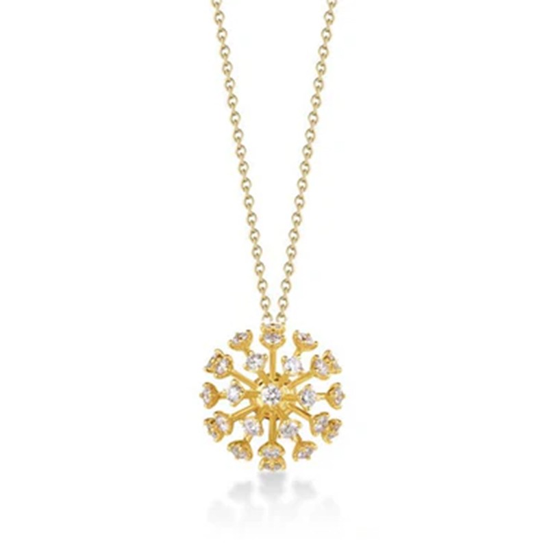 DANDELION DIAMOND NECKLACE