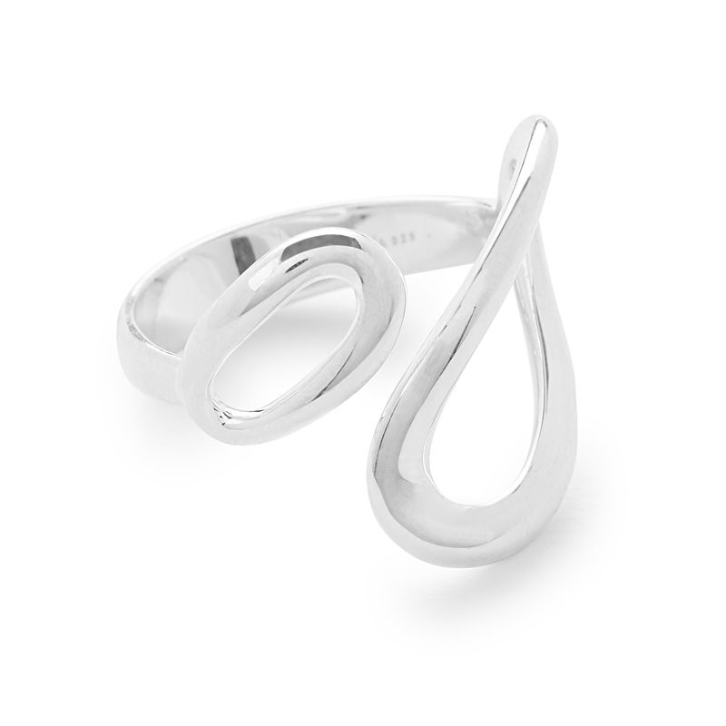 Cherish Small Oval Bypass Ring
