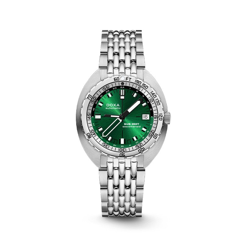 Stainless Steel Sub 250T GMT Sea Emerald
