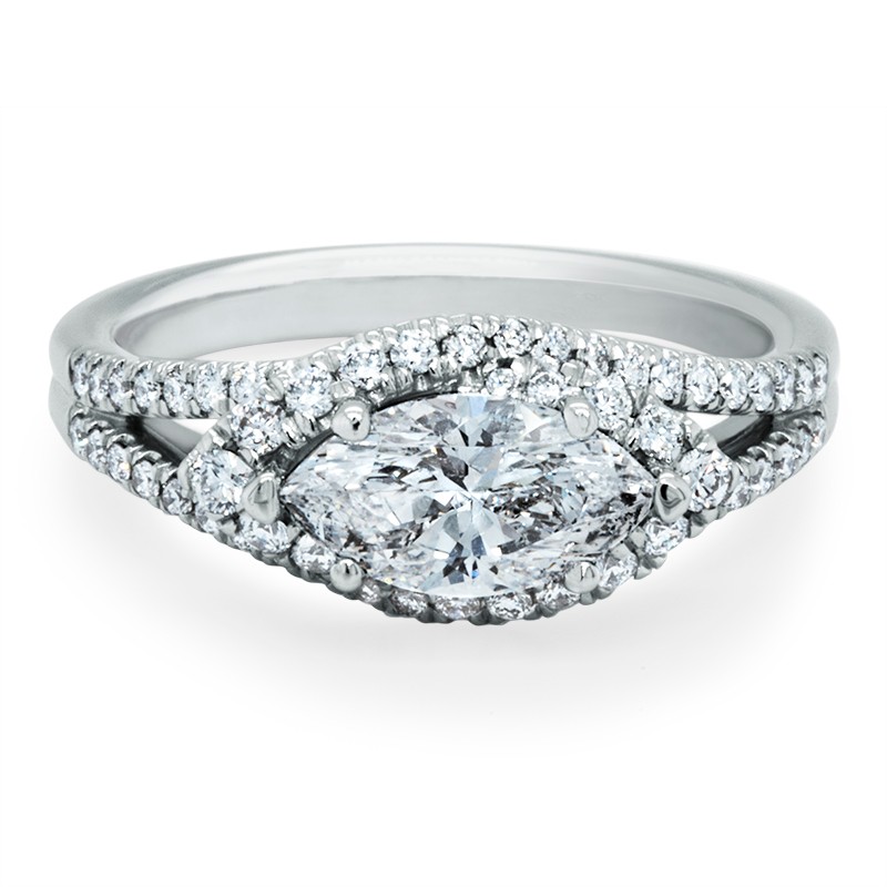 1.00 ct. Marquise Diamond Ring