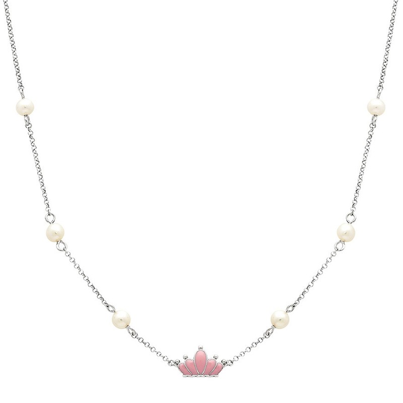 Childs Pearl Crown Necklace