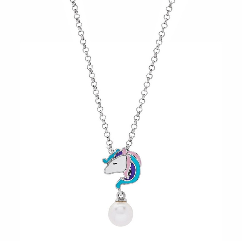 Girls Unicorn Necklace