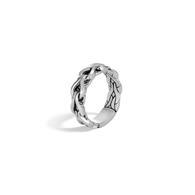 Silver Asli Classic Chain Open Loop Ring