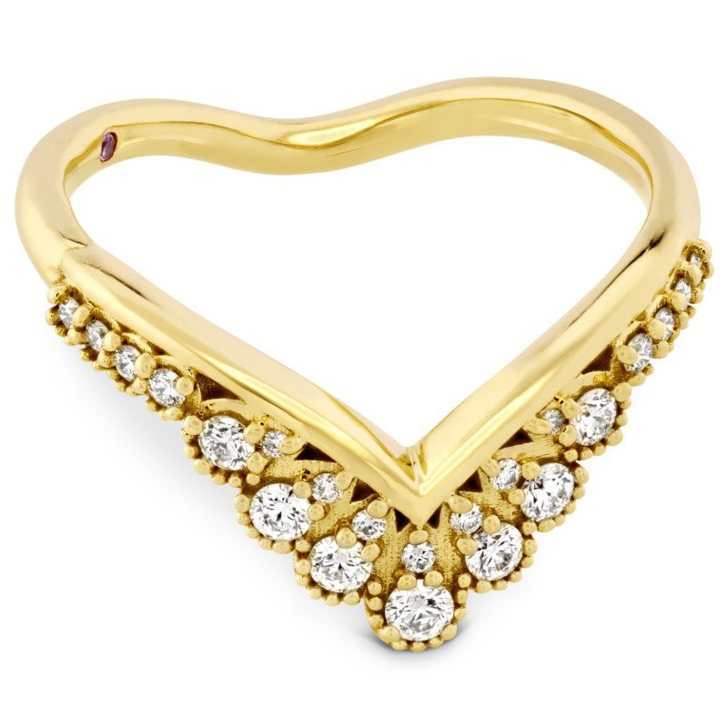 18k Yellow Gold Behati Diamond Band