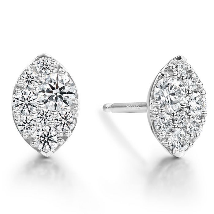 18k White Gold Tessa Diamond Earrings
