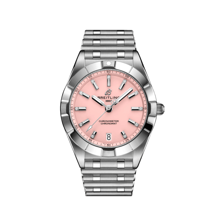 Chronomat 32 Stainless Steel Pink