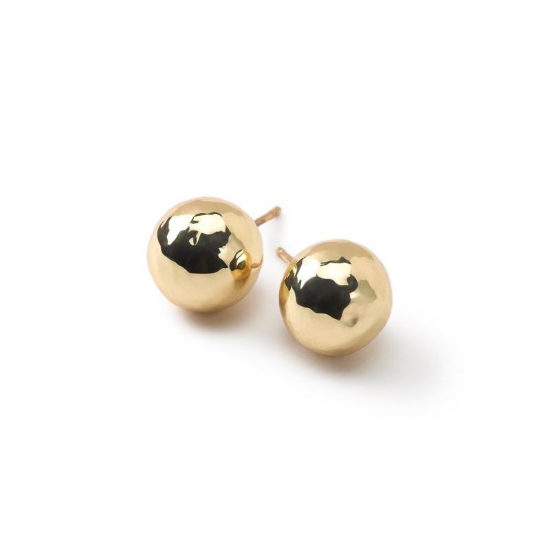 18k Yellow Gold Glamazon Stud Earrings