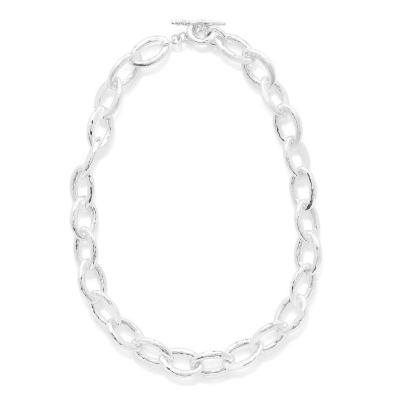 Silver Glamazon Bastille Link Chain Necklace