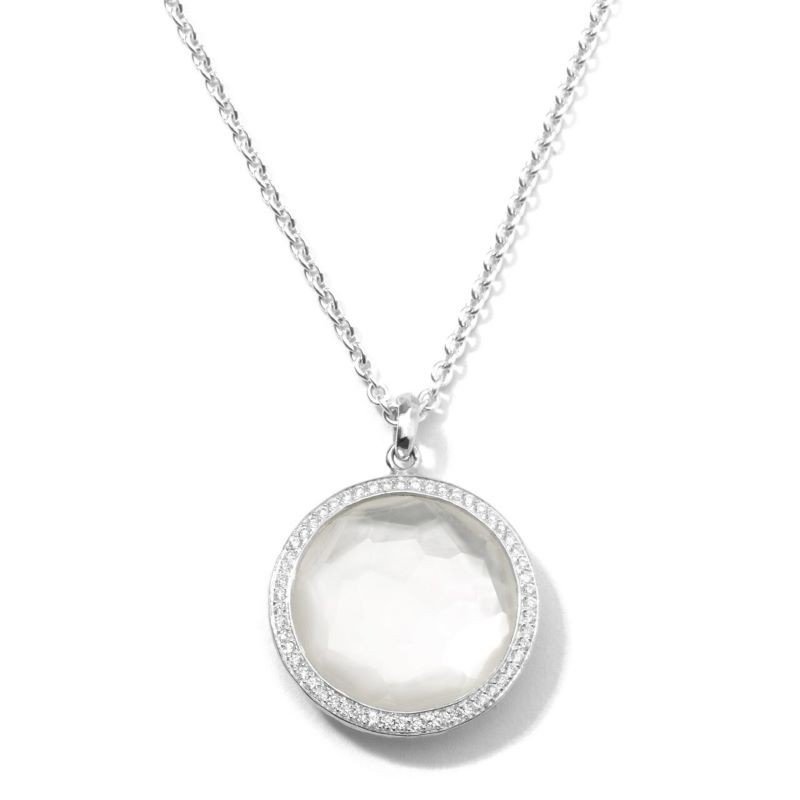 Mother of Pearl Rock Necklace