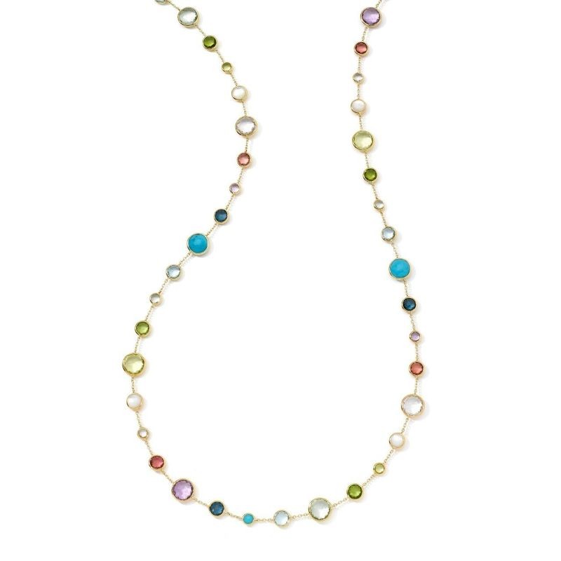 18k Yellow Gold Rock Candy Lollitini Necklace