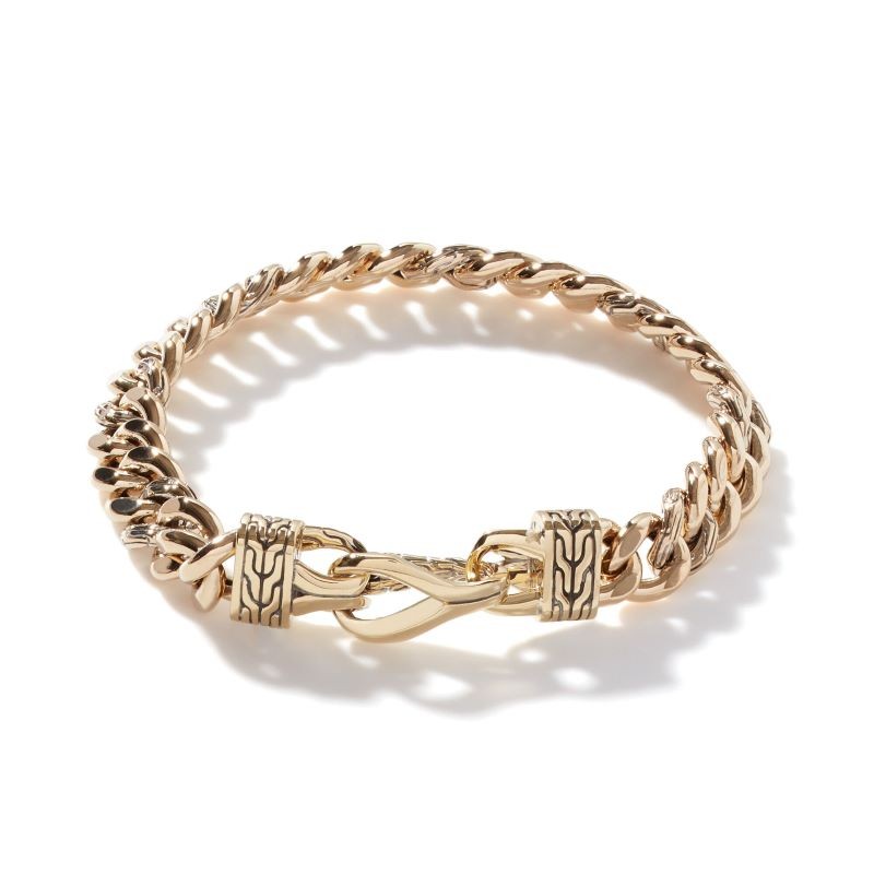 Asli Classic Yellow Gold Chain Link Bracelet 
