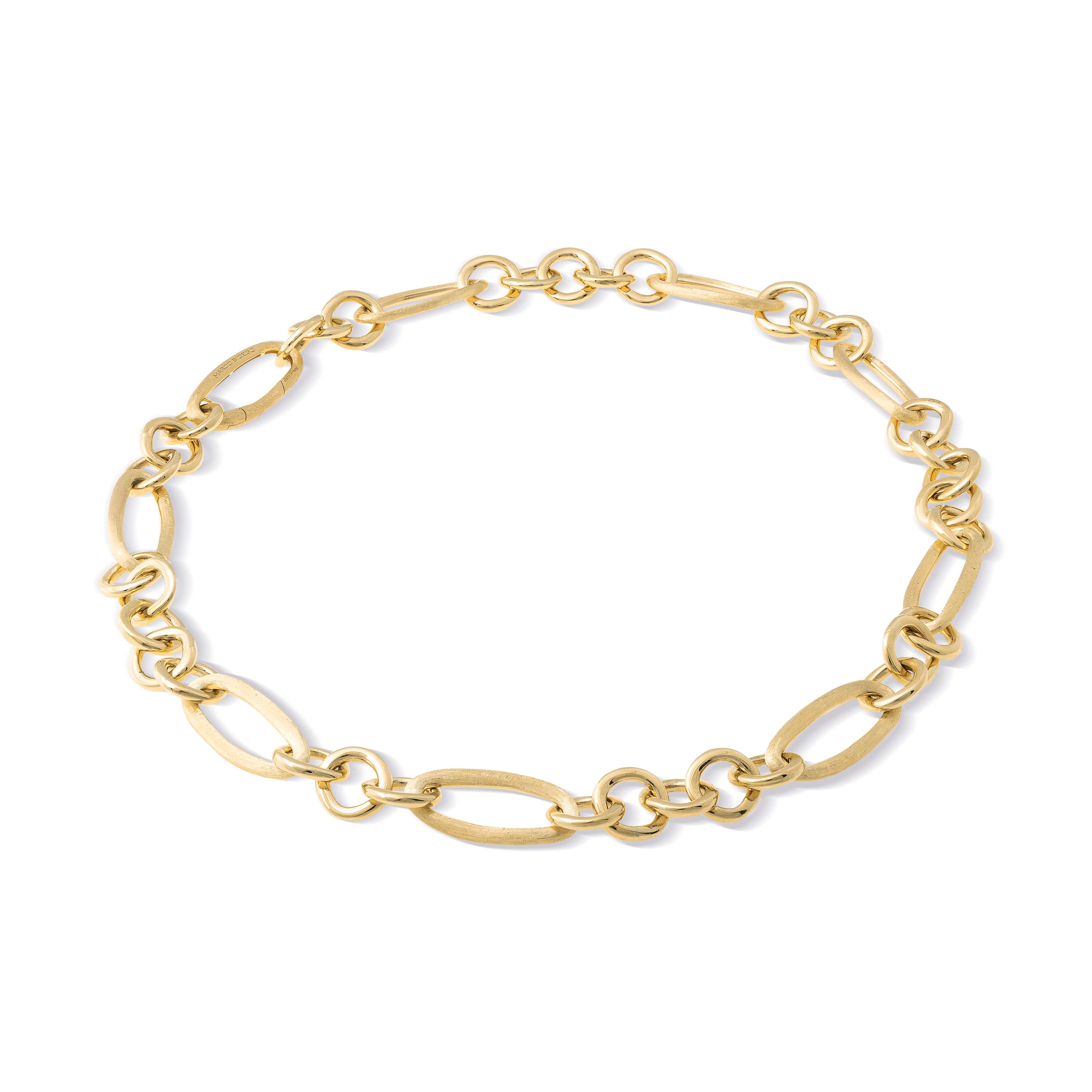 18k Yellow Gold Jaipur Mixed Link Necklace