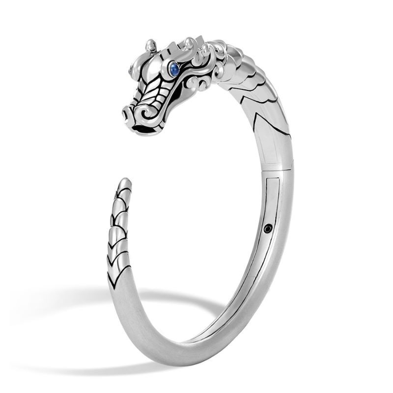 Silver Legends Naga Dragon Bangle Bracelet
