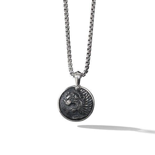 Petrvs® Lion Amulet in Sterling Silver