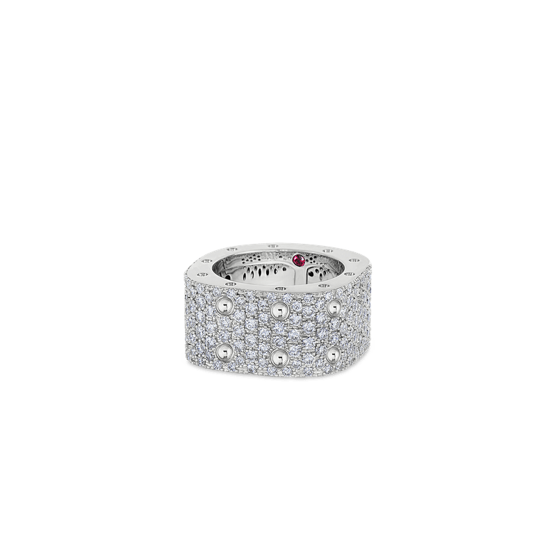 18k White Gold Pois Moi Diamond Ring