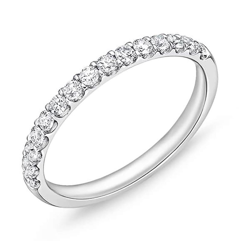 18k White Gold Odessa 15 Stone Diamond Ring