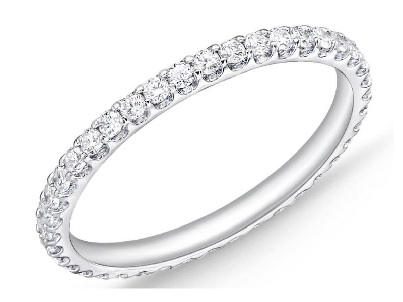 18k White Gold Odessa Diamond Eternity Ring