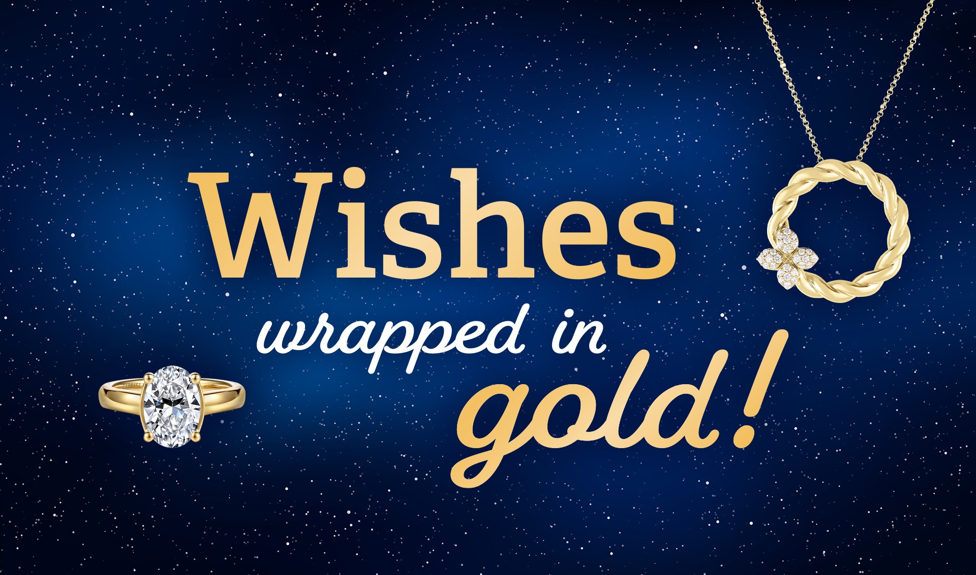 Wishes wrapped in Gold!