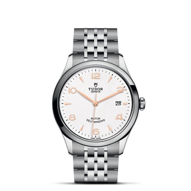 Steel 1926 Watch with White Arabic Dial