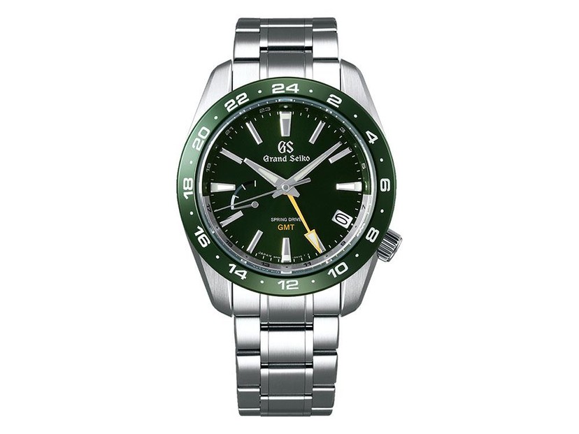 Sport Watch, Green Dial Stainless Steel
