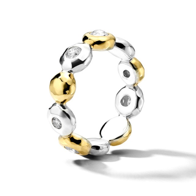 Paparazzi Band Ring in Chimera with Diamonds