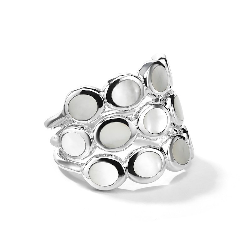Silver Mother Of Pearl Ring