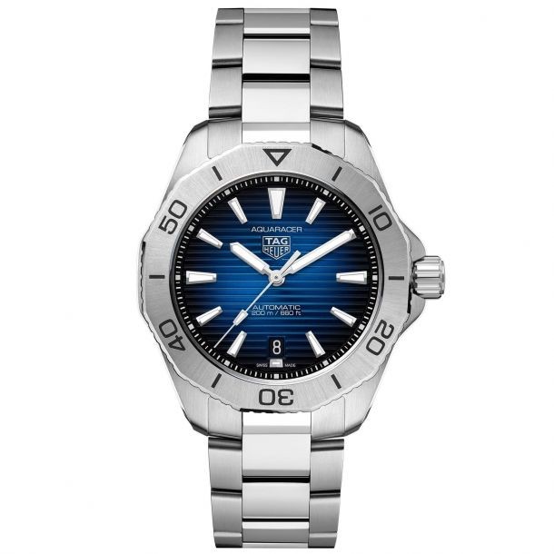 AQUARACER Professional 200 Date Automatic Blue Dial Watch