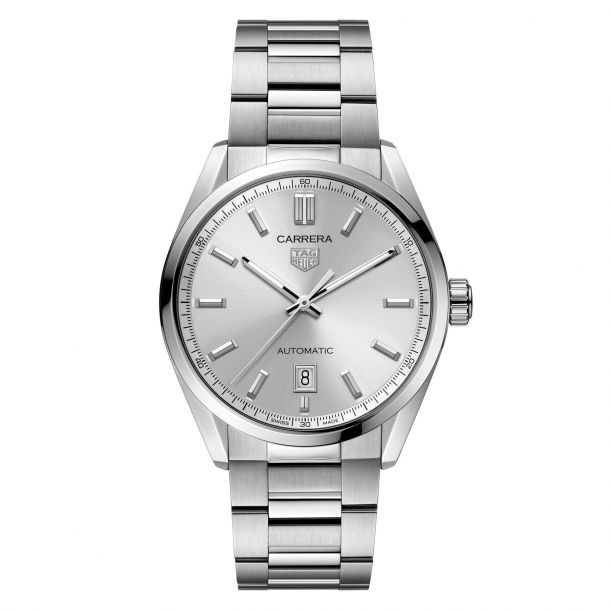 CARRERA Calibre 5 Automatic Silver Dial Stainless Steel Watch