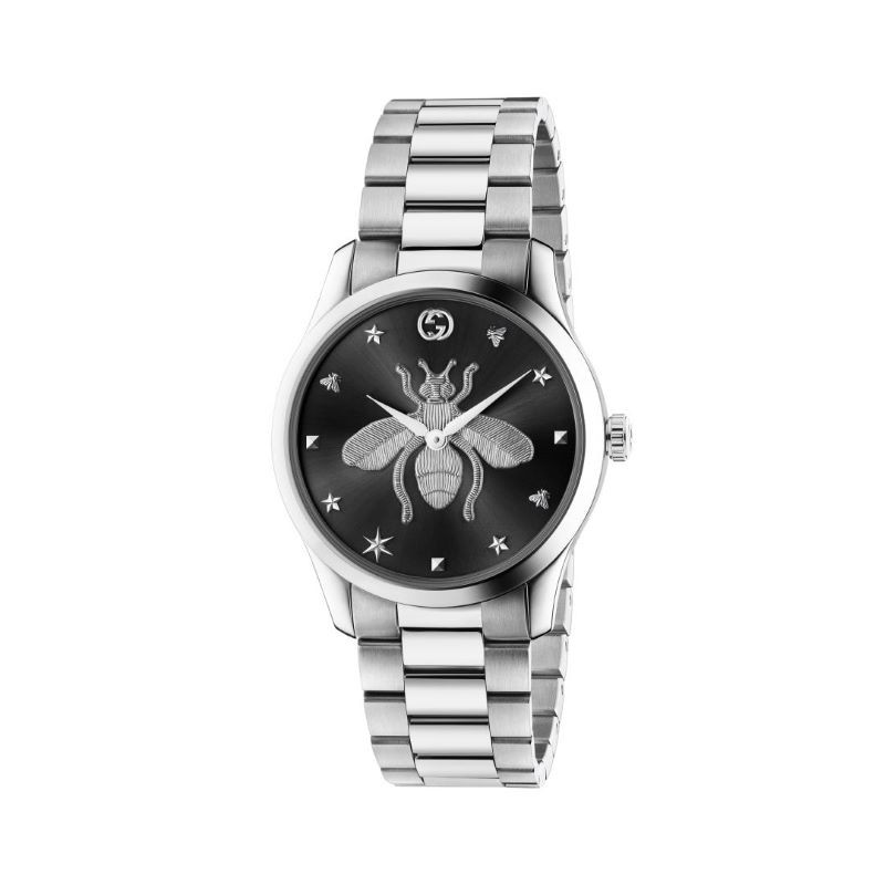 Stainless G-Timeless Gucci Bee Watch