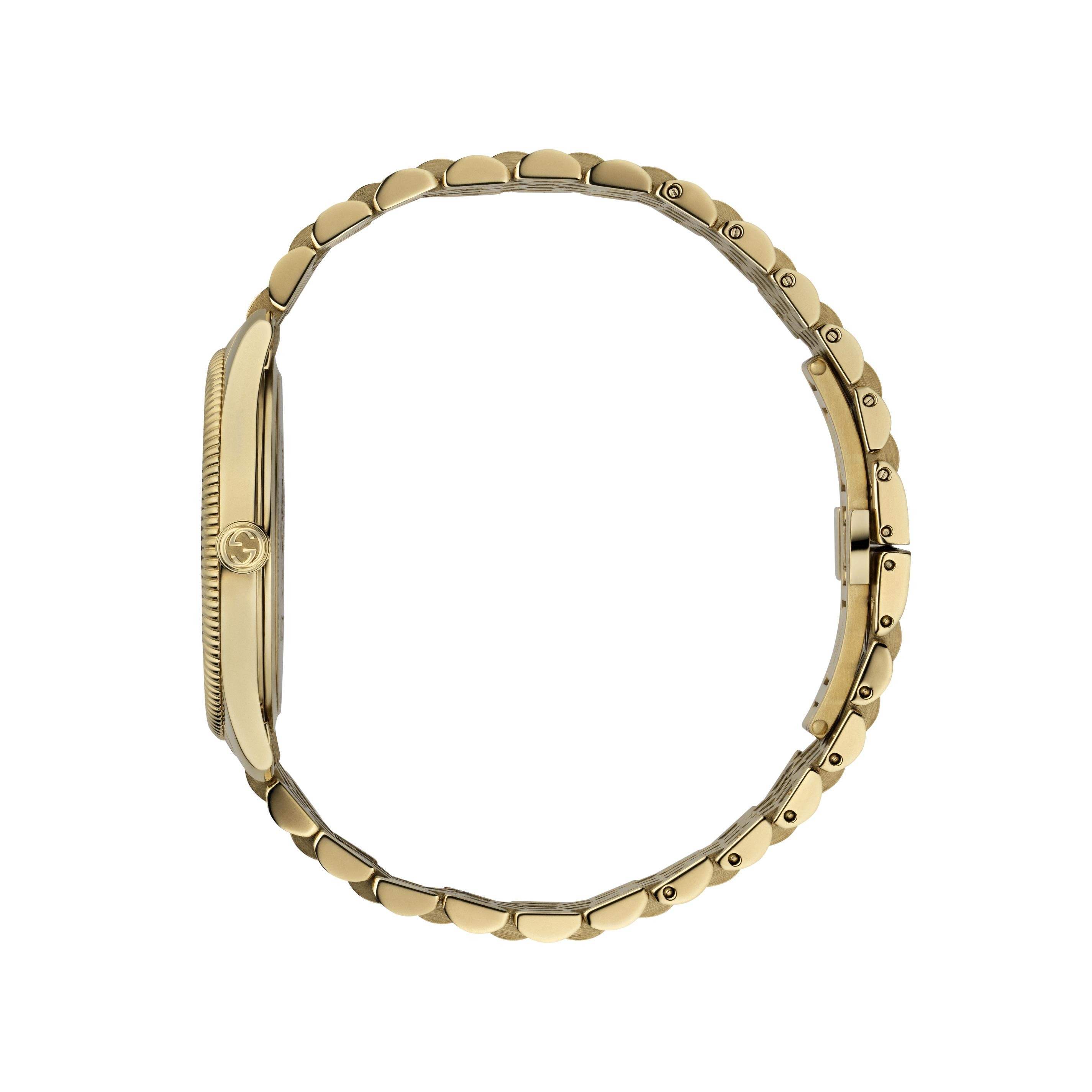 G-Timeless Gold PVD Stainless Steel Bracelet Watch 