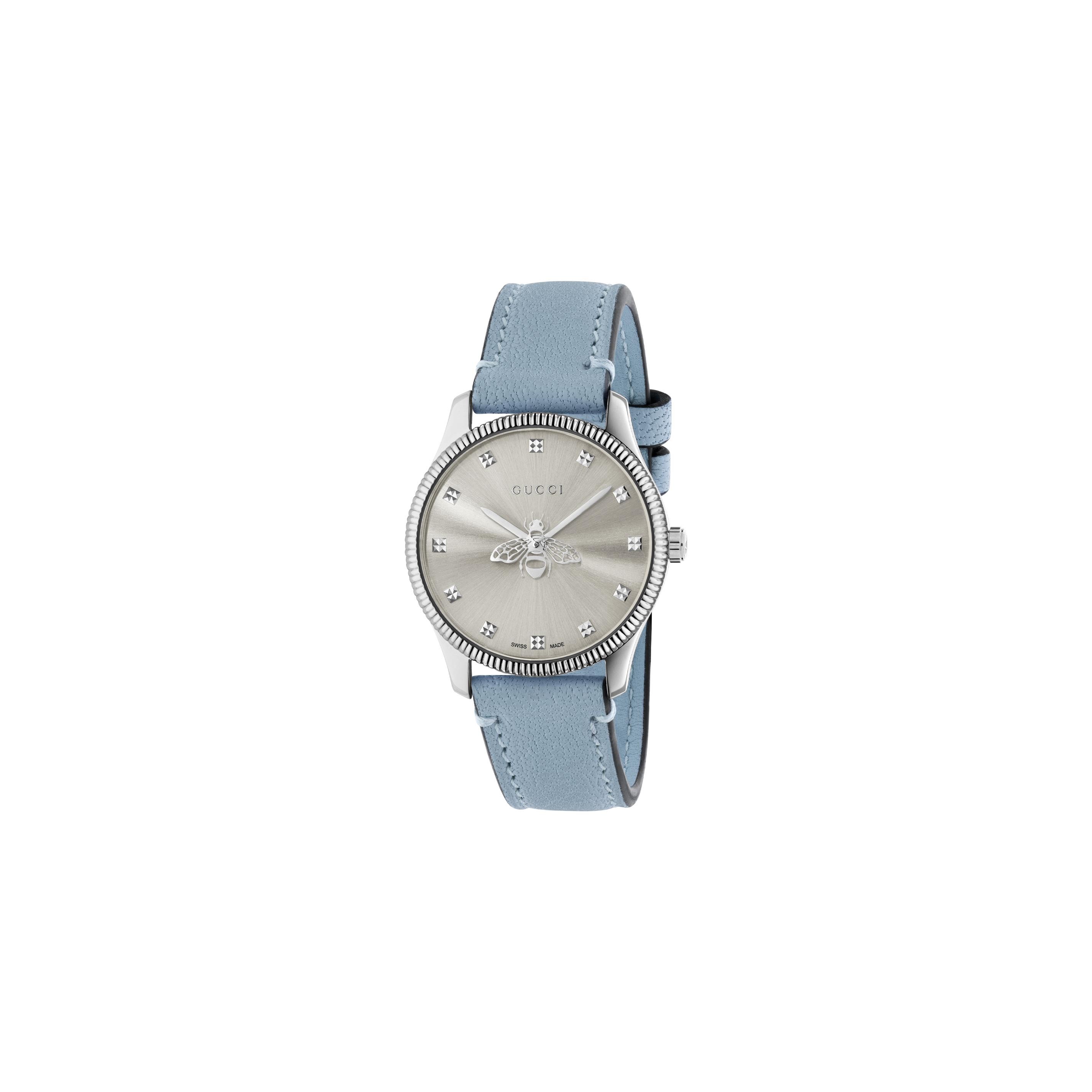 G-Timeless Quartz Silver Dial Ladies Watch