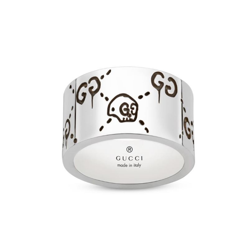 Sterling Silver Aureco Gucci Ghost Ring