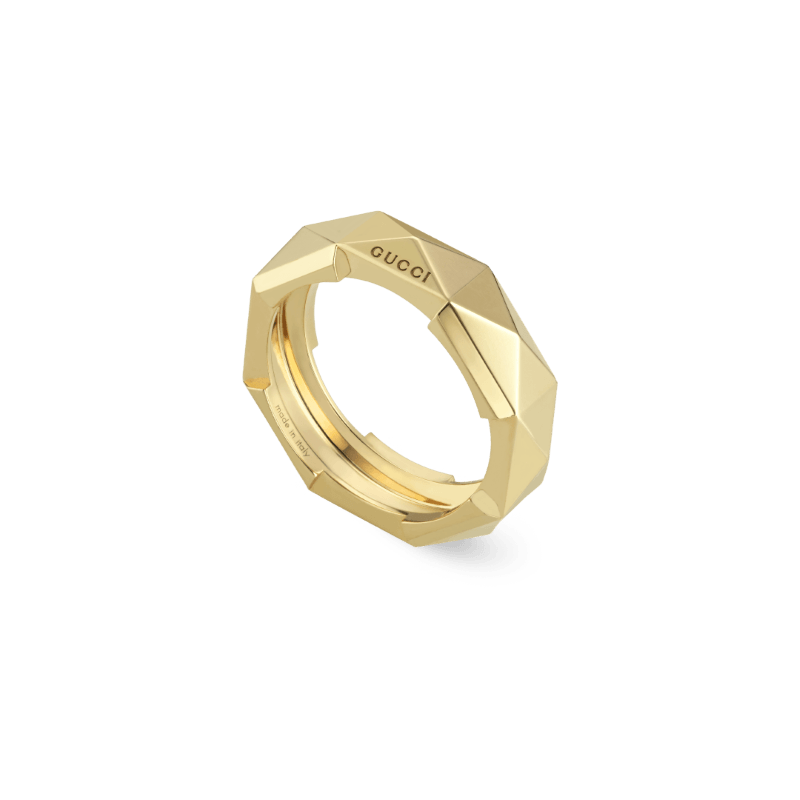 18k Yellow Gold Link To Love Ring